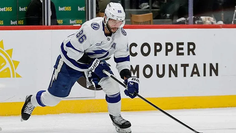 Никита Кучеров побил клубный рекорд Стэмкоса в «Тампе‑Бэй Лайтнинг»