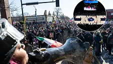 Матч НБА в Миннеаполисе сорвался из-за стрельбы и массовых протестов