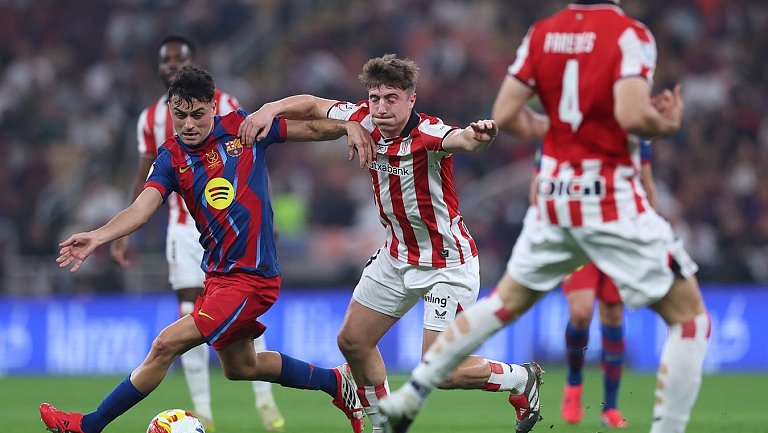 «Барселона» вышла в финал Суперкубка Испании, разгромив «Атлетик»