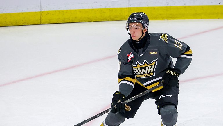 10-й номер драфта НХЛ-2025 Маккуин продолжит карьеру в NCAA