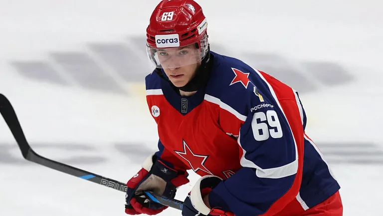 Нападающий ЦСКА высказался о дебютном голе в КХЛ