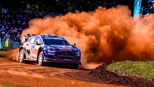 Двойной сход M-Sport Ford на WRC Ралли Парагвая из-за повреждений о камень