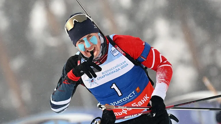 Промах не помешал Латыпову выиграть индивидуальную гонку на «Ижевской винтовке»