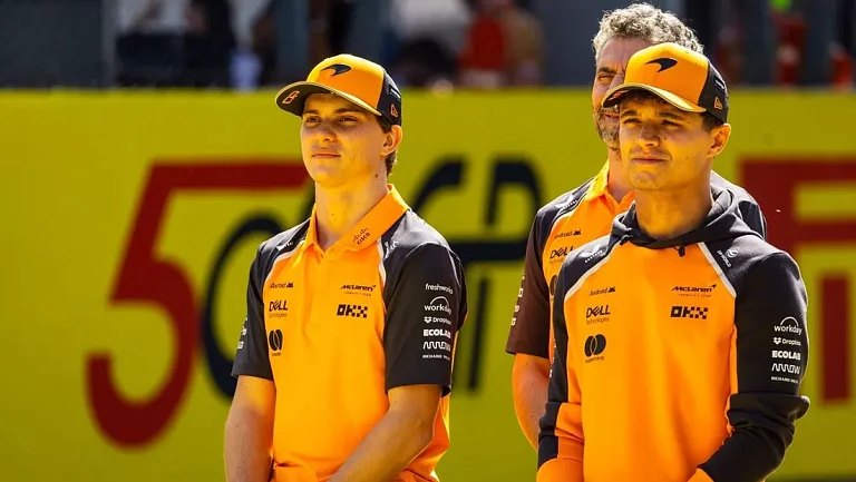 В McLaren назвали перестановку Норриса и Пиастри вопросом справедливости